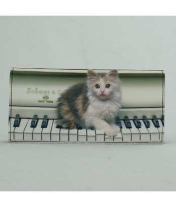 Porte-documents voiture - Chat piano